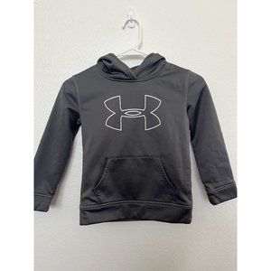 Boys Under Armour Grey Hoodie Size 6